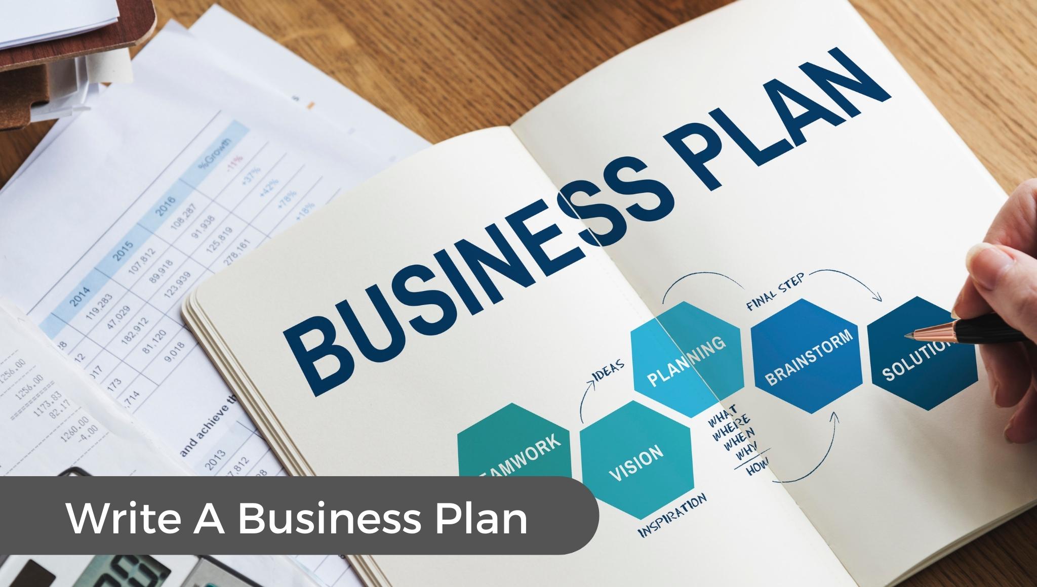 Write a business plan