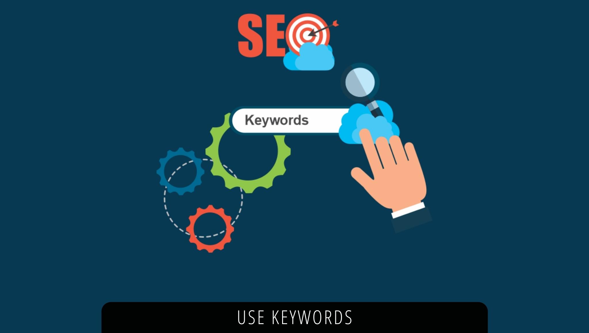 Create your content around a Primary keyword and relevant Secondary keywords