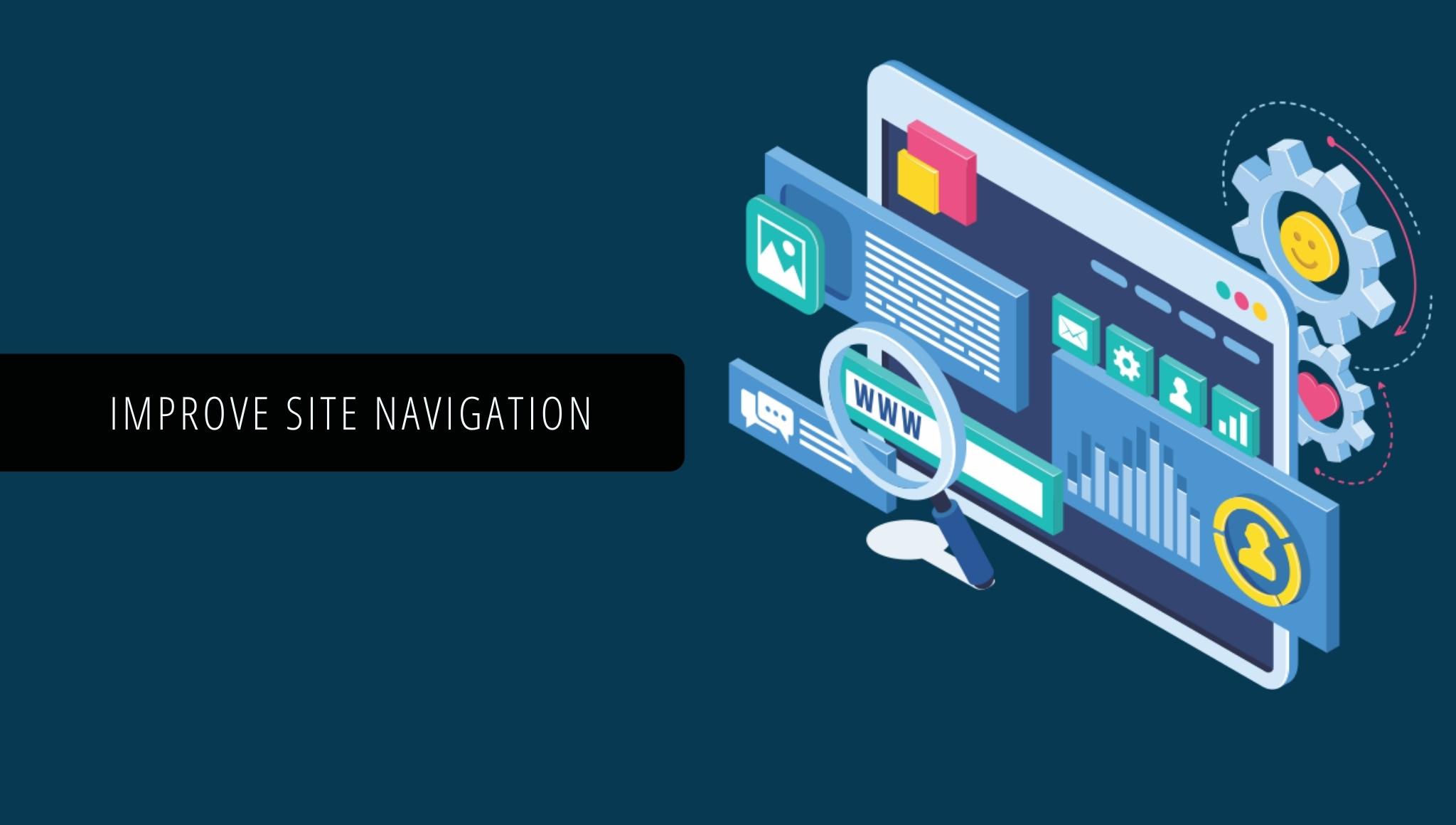 Improve site navigation