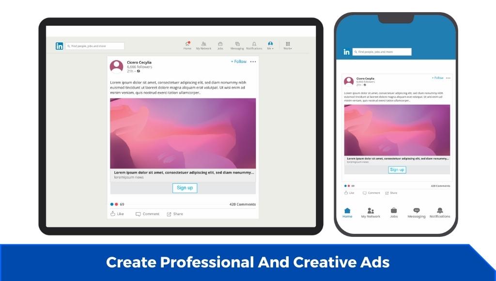 Create professional and creative ads