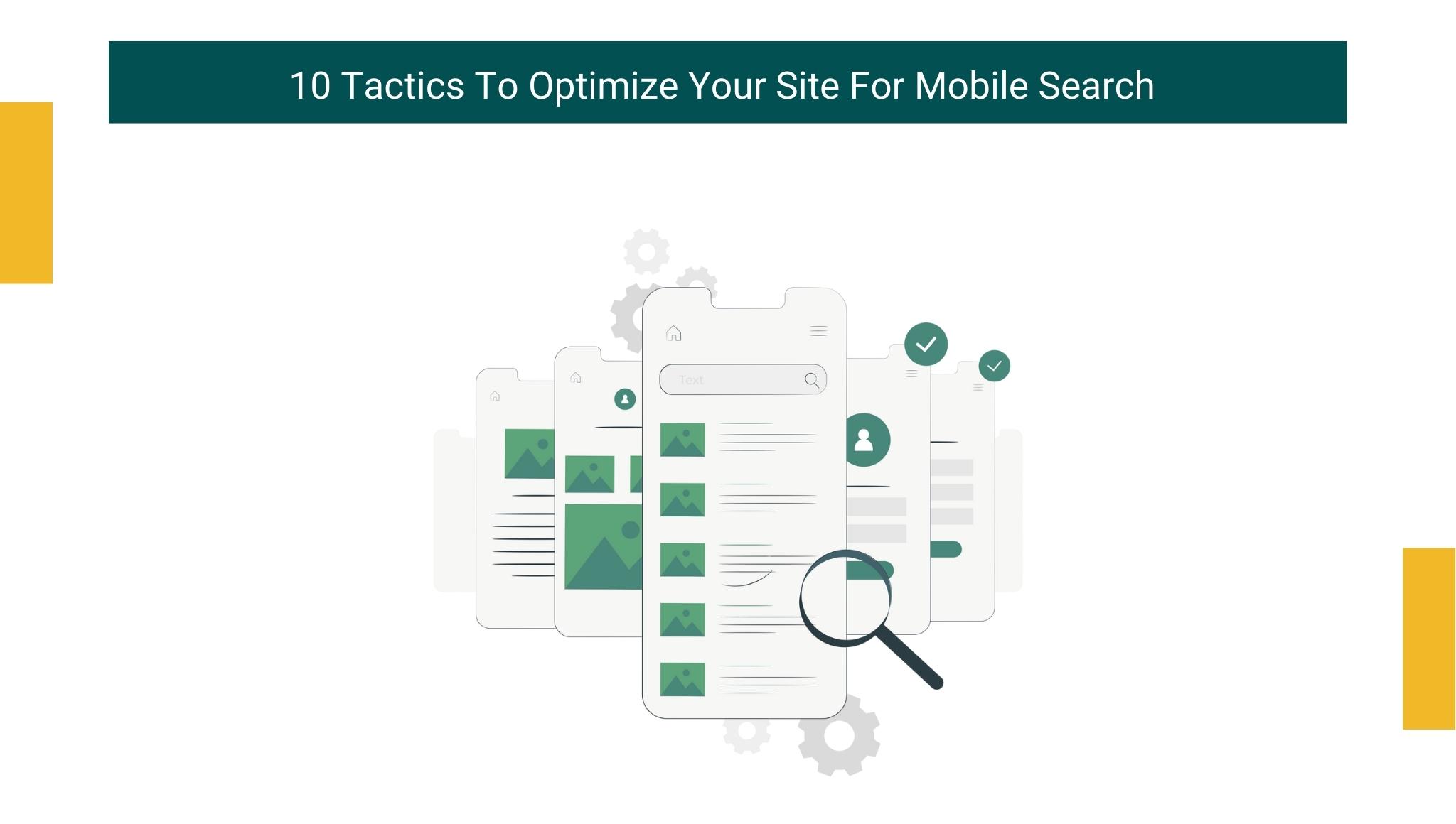 10 tactics to optimize your site for mobile search