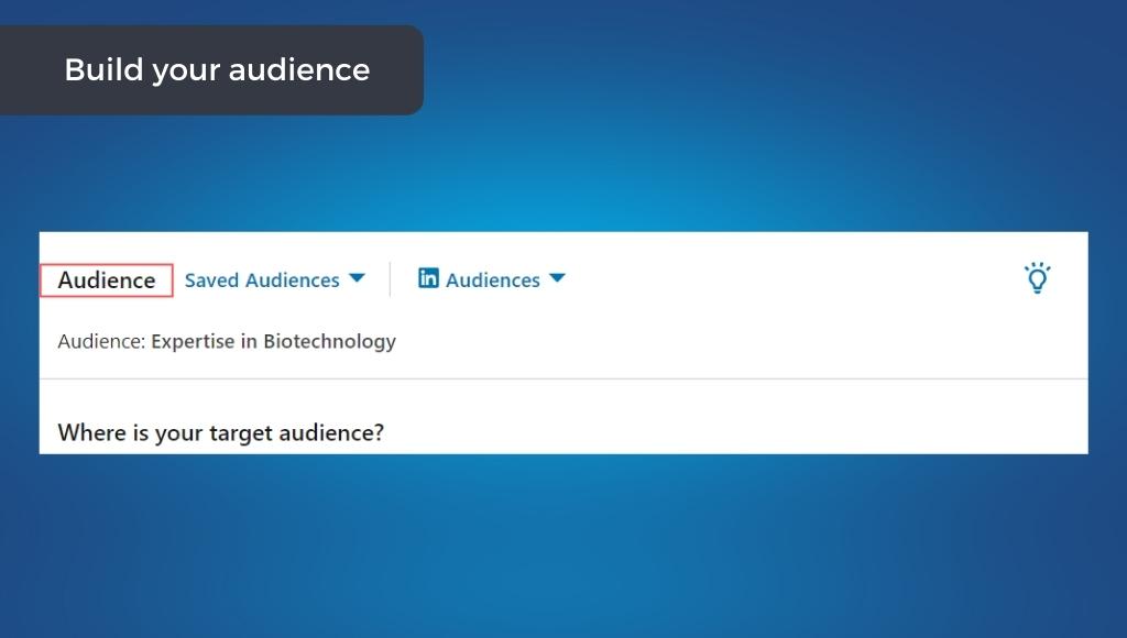 build your audience