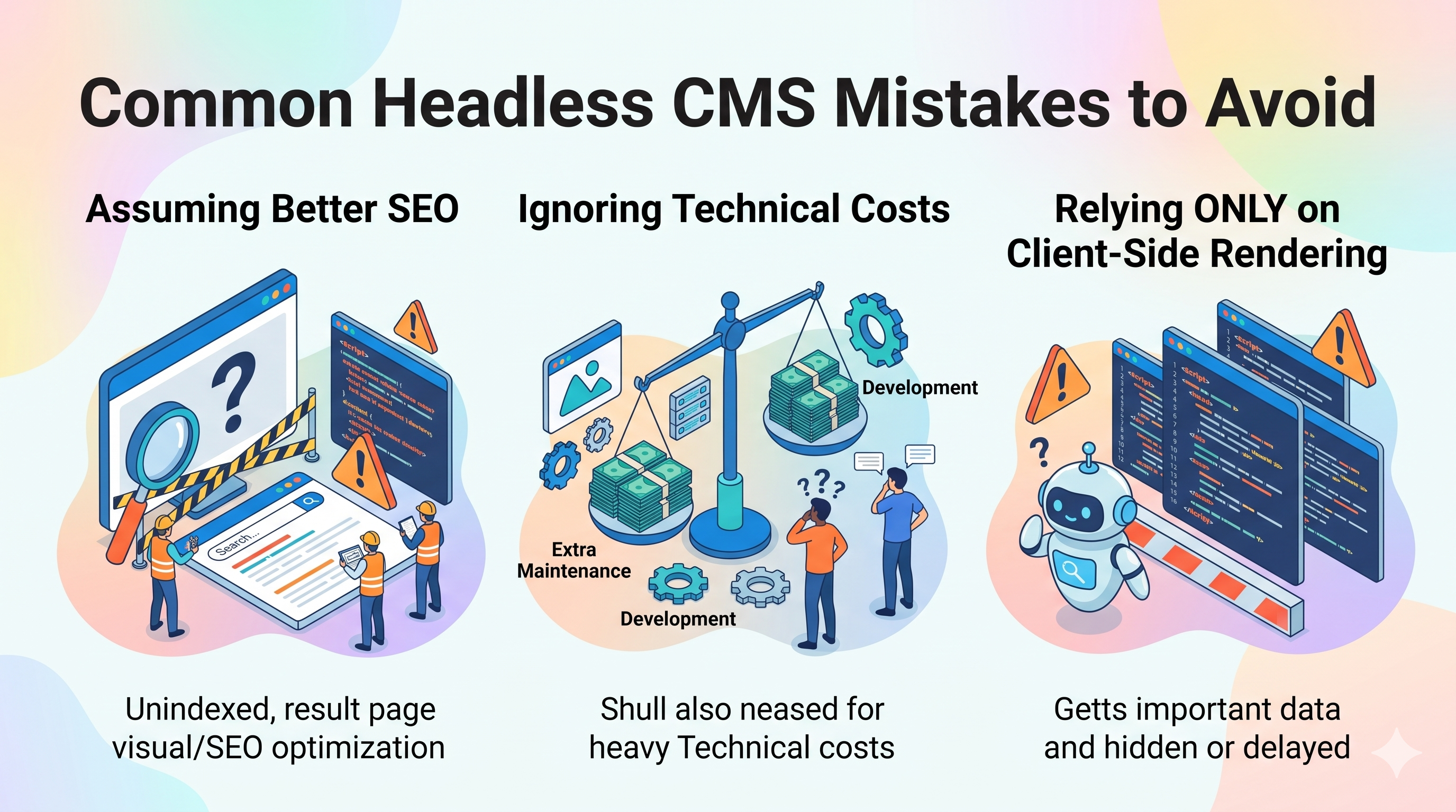 Headless CMS Mistakes to Avoid